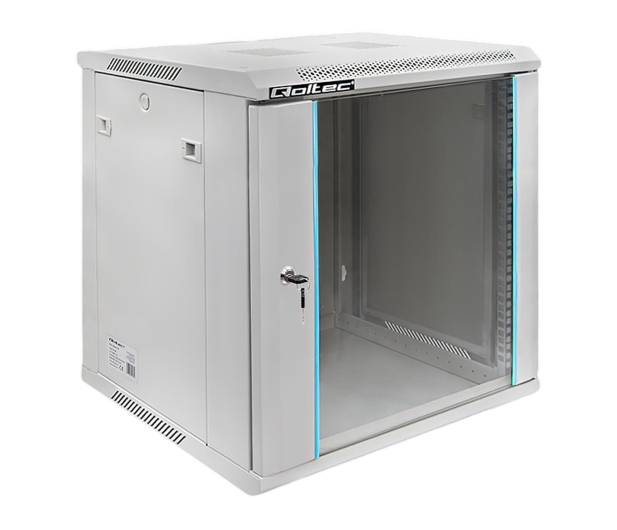 QOLTEC Szafa RACK 19 cali | 12U | 600 x 450 x 635 54485 - 1329957 - zdjęcie 3